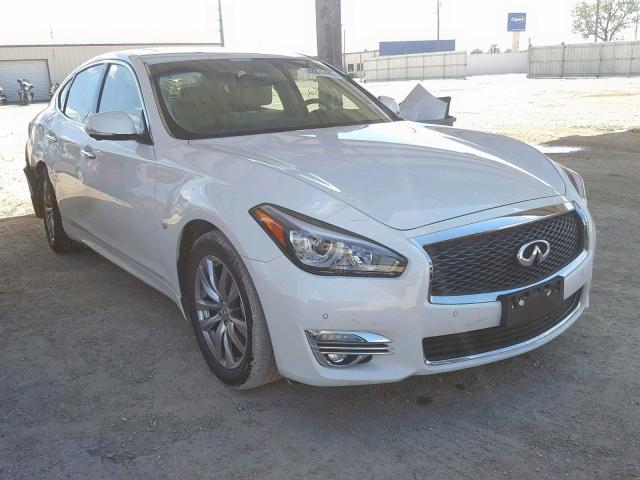 JN1BY1AP5FM540760 - 2015 INFINITI Q70 3.7 WHITE photo 1