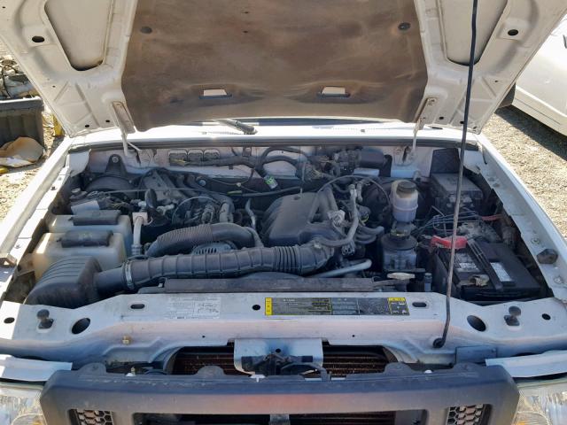 1FTYR14UX7PA13707 - 2007 FORD RANGER SUP WHITE photo 7