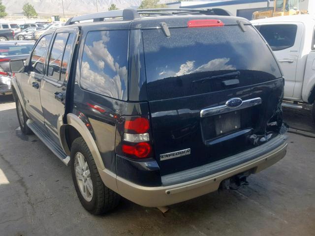 1FMEU64E16UA34500 - 2006 FORD EXPLORER E BLACK photo 3