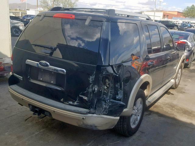 1FMEU64E16UA34500 - 2006 FORD EXPLORER E BLACK photo 4