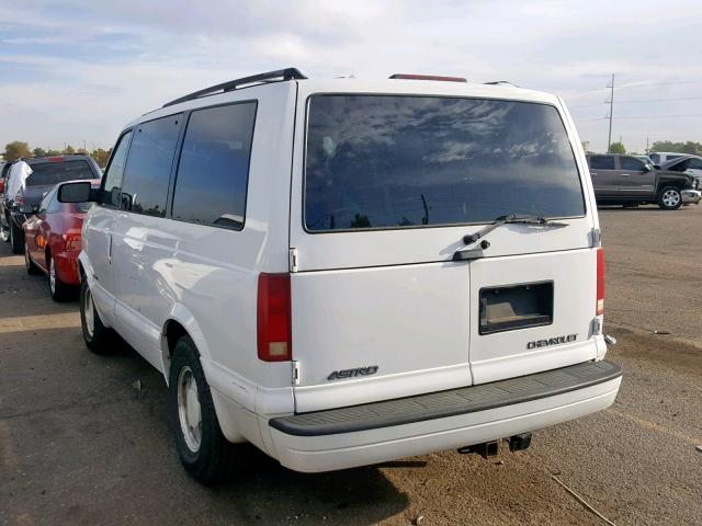 1GNDM19W1YB140956 - 2000 CHEVROLET ASTRO WHITE photo 3