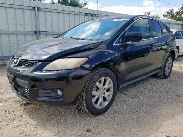 JM3ER29LX80179946 - 2008 MAZDA CX-7 BLACK photo 2