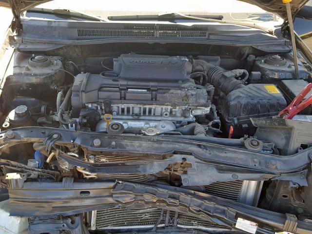 KNAFE122975466584 - 2007 KIA SPECTRA EX BLACK photo 7