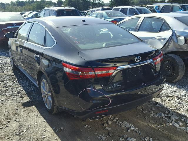 4T1BK1EBXDU067962 - 2013 TOYOTA AVALON BAS BLACK photo 3