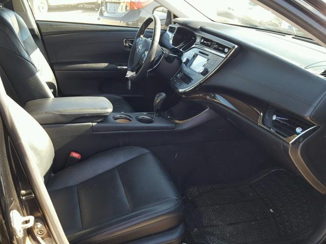 4T1BK1EBXDU067962 - 2013 TOYOTA AVALON BAS BLACK photo 5