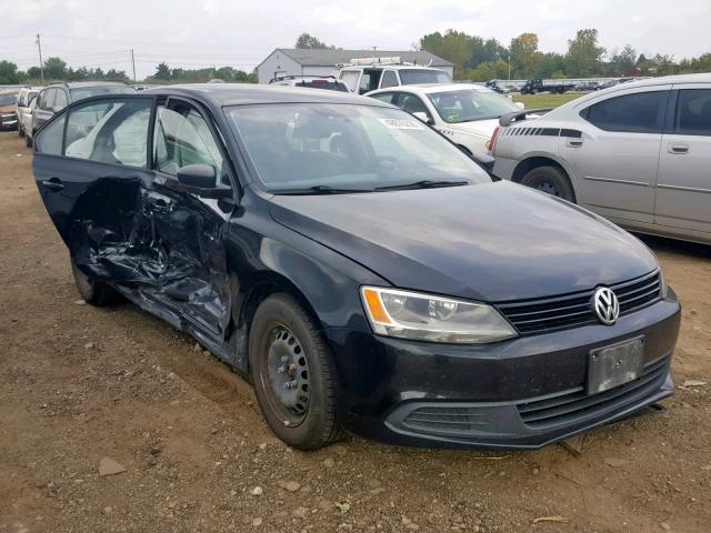 3VW2K7AJ5BM332354 - 2011 VOLKSWAGEN JETTA BASE BLACK photo 1