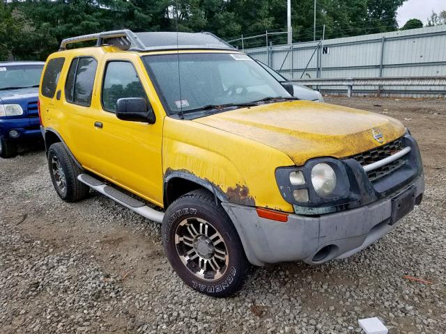 5N1ED28YX3C667043 - 2003 NISSAN XTERRA XE YELLOW photo 1