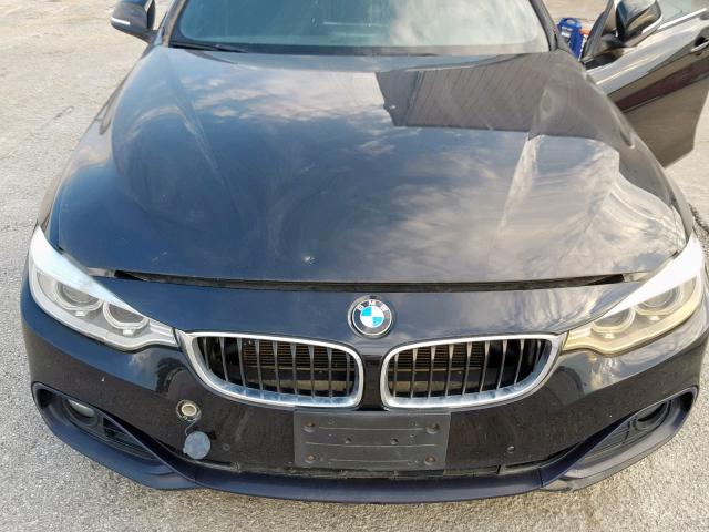 WBA4A9C56GGL87467 - 2016 BMW 428 I BLACK photo 7