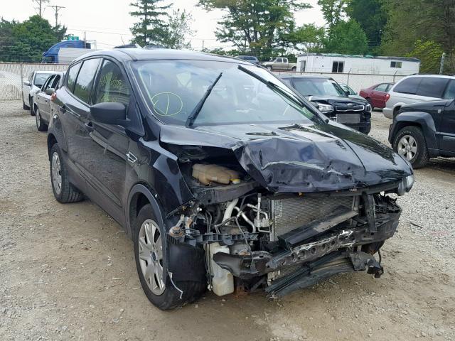 1FMCU0F76DUB52770 - 2013 FORD ESCAPE S BLACK photo 1