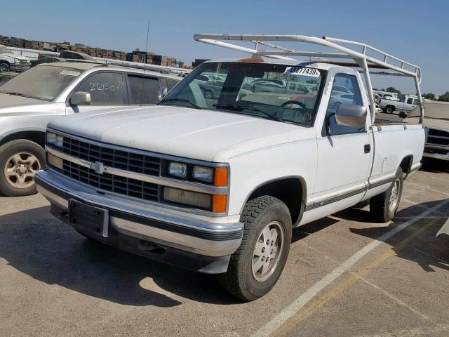 1GCDK14K2JE104006 - 1988 CHEVROLET GMT-400 K1 WHITE photo 2