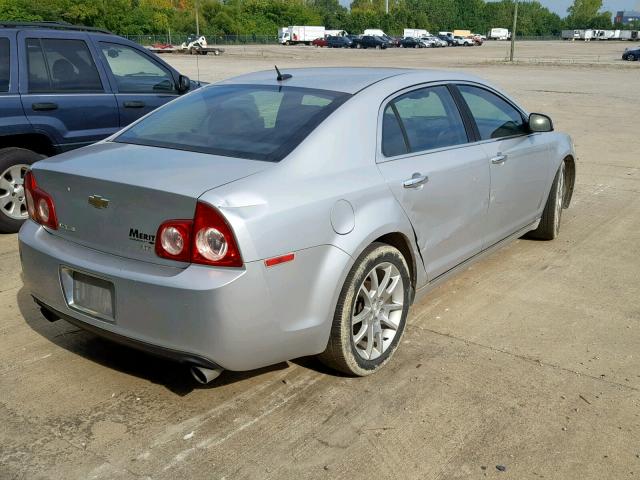 1G1ZK577794196986 - 2009 CHEVROLET MALIBU LTZ 银色 照片 4