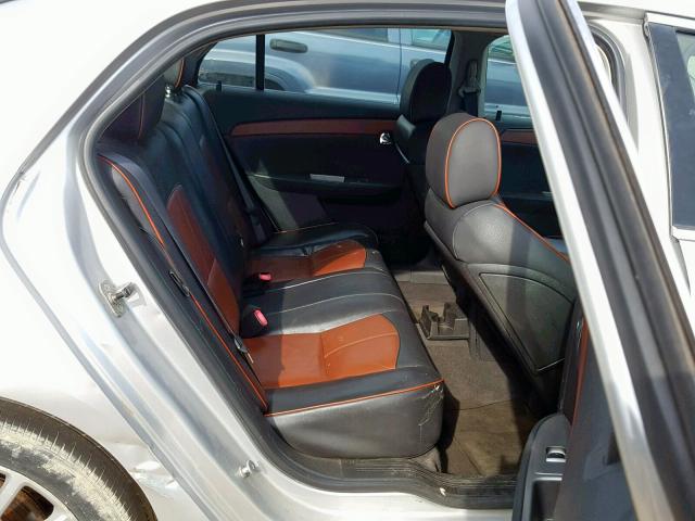 1G1ZK577794196986 - 2009 CHEVROLET MALIBU LTZ 银色 照片 6