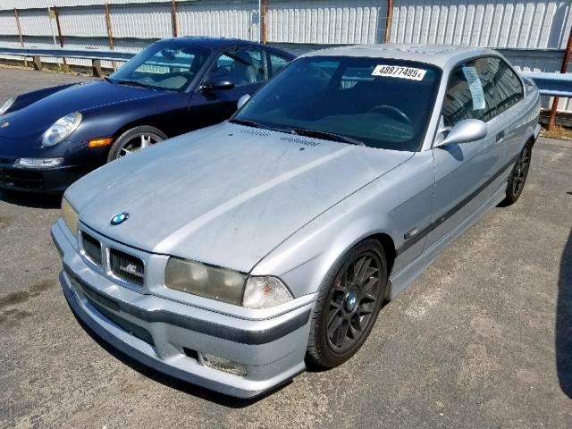 WBSBF932XSEH08346 - 1995 BMW M3 SILVER photo 2