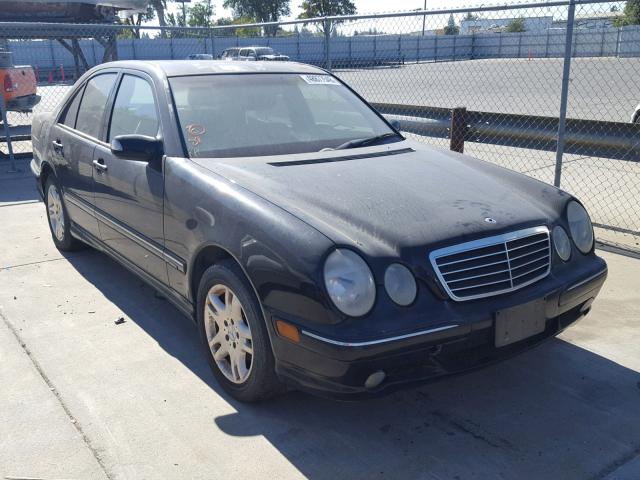 WDBJF65J61B332133 - 2001 MERCEDES-BENZ E 320 BLACK photo 1