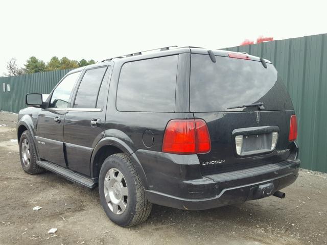5LMFU28545LJ10249 - 2005 LINCOLN NAVIGATOR BLACK photo 3