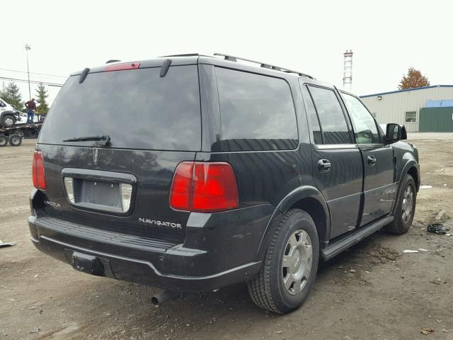 5LMFU28545LJ10249 - 2005 LINCOLN NAVIGATOR BLACK photo 4