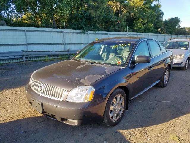 1MEHM43137G609229 - 2007 MERCURY MONTEGO PR GRAY photo 2