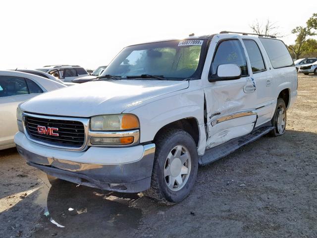 3GKEC16ZX4G150468 - 2004 GMC YUKON XL C WHITE photo 2