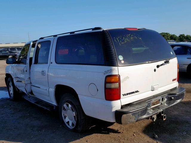 3GKEC16ZX4G150468 - 2004 GMC YUKON XL C WHITE photo 3