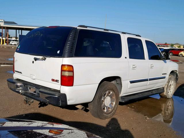 3GKEC16ZX4G150468 - 2004 GMC YUKON XL C WHITE photo 4