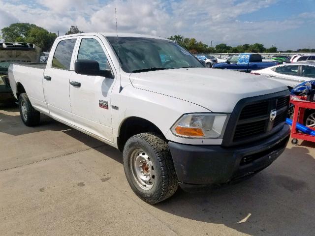 3C6TD5HT9CG174413 - 2012 DODGE RAM 2500 S WHITE photo 1