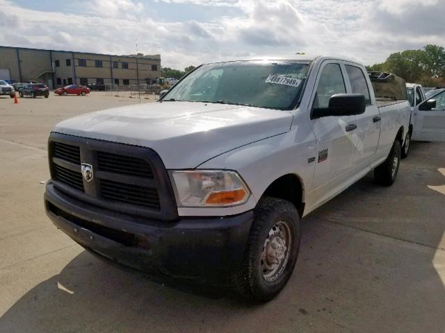 3C6TD5HT9CG174413 - 2012 DODGE RAM 2500 S თეთრი ფოტო 2
