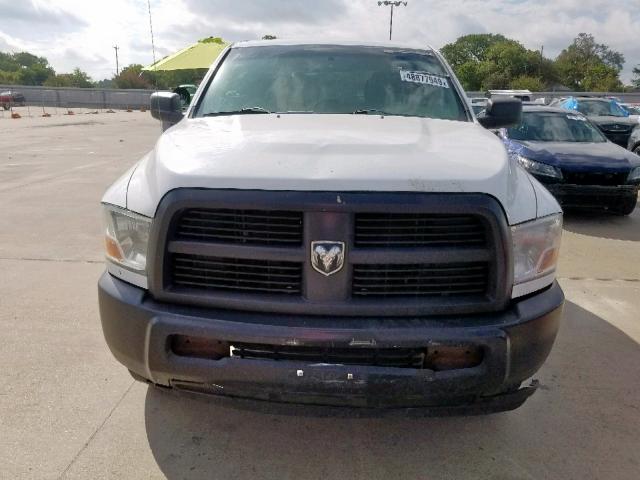 3C6TD5HT9CG174413 - 2012 DODGE RAM 2500 S თეთრი ფოტო 9