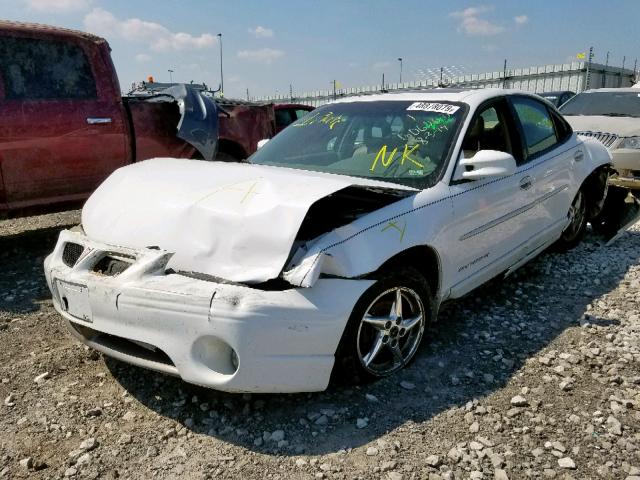 1G2WP52K1YF261121 - 2000 PONTIAC GRAND PRIX WHITE photo 2