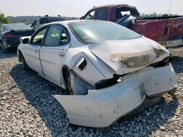 1G2WP52K1YF261121 - 2000 PONTIAC GRAND PRIX WHITE photo 3