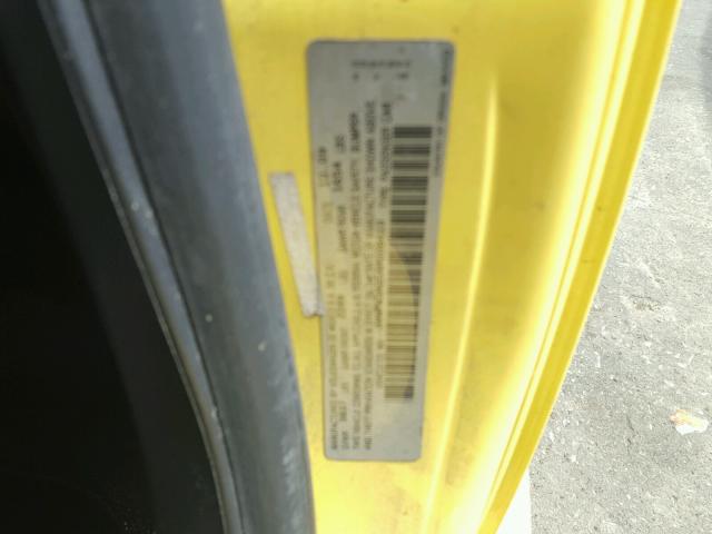 3VWPW3AG5AM008410 - 2010 VOLKSWAGEN NEW BEETLE 黄色 照片 10