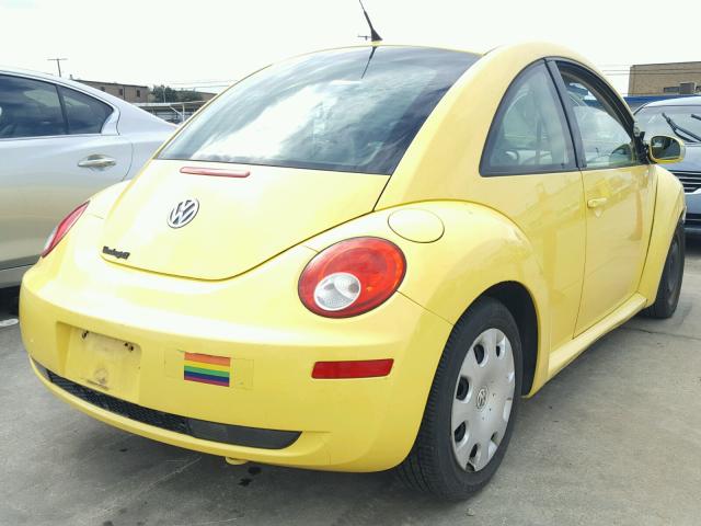 3VWPW3AG5AM008410 - 2010 VOLKSWAGEN NEW BEETLE 黄色 照片 4
