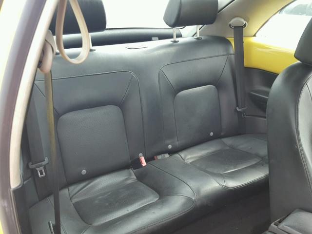 3VWPW3AG5AM008410 - 2010 VOLKSWAGEN NEW BEETLE 黄色 照片 6