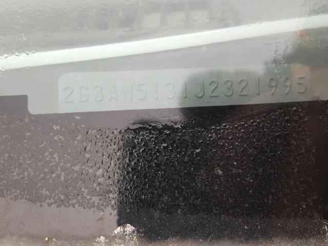 2G3AM5131J2321995 - 1988 OLDSMOBILE CUTLASS CI SILVER photo 10