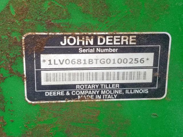 1LV0681BTG0100256 - 2018 JOHN DEER 681 GREEN photo 10