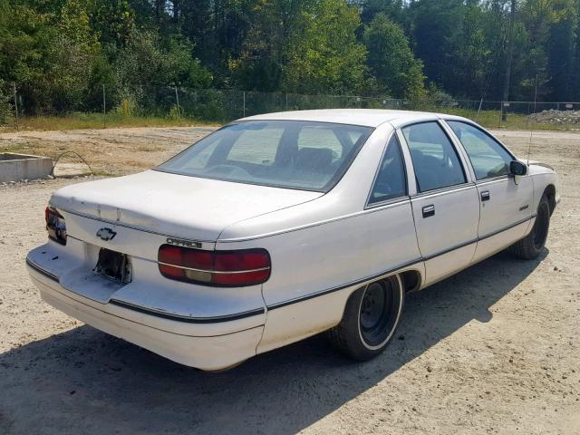 1G1BL53E1NR147038 - 1992 CHEVROLET CAPRICE WHITE photo 4