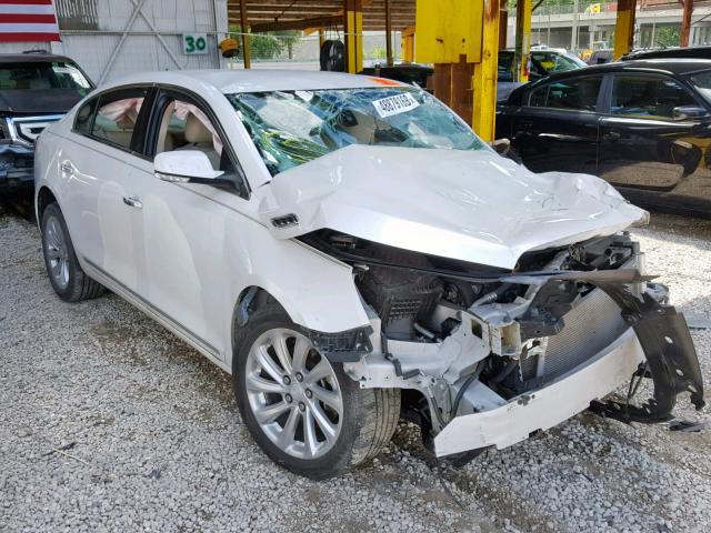 1G4GB5G37GF228781 - 2016 BUICK LACROSSE WHITE photo 1