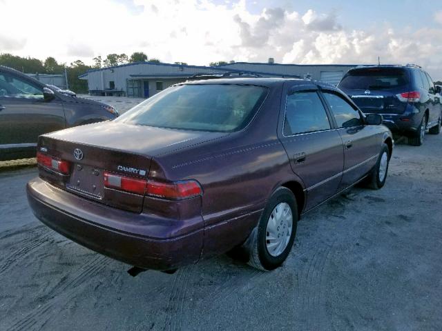 4T1BG22K5XU562456 - 1999 TOYOTA CAMRY CE BURGUNDY photo 4