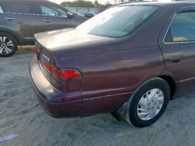 4T1BG22K5XU562456 - 1999 TOYOTA CAMRY CE BURGUNDY photo 9