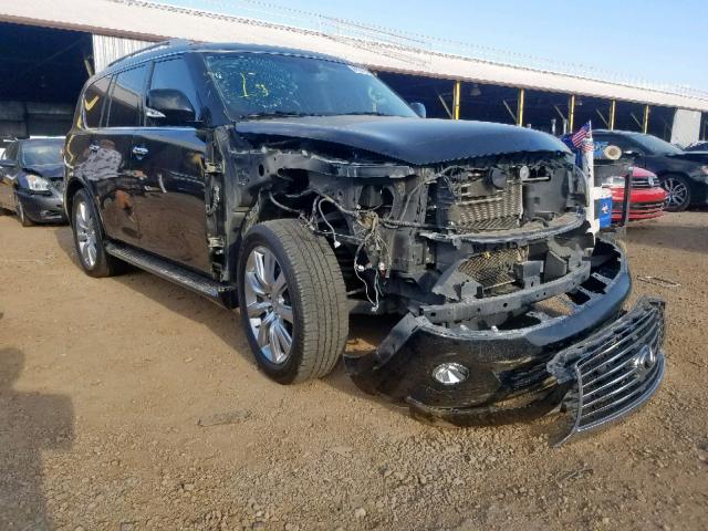 JN8AZ2NF9D9530783 - 2013 INFINITI QX56 BLACK photo 1