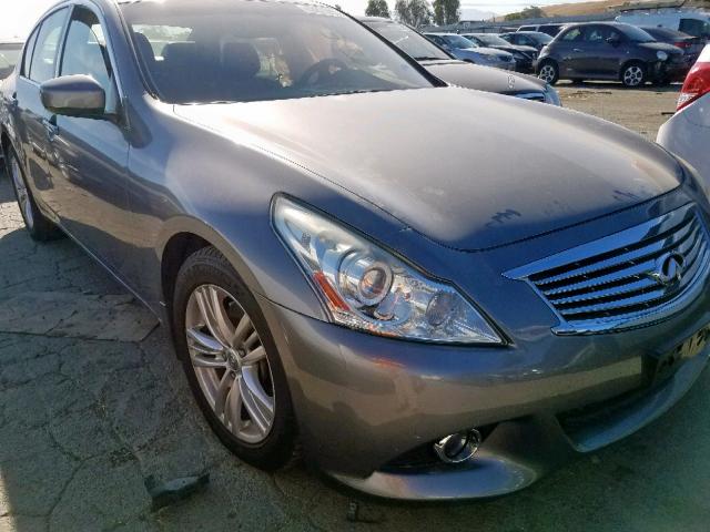 JN1CV6AP7CM627128 - 2012 INFINITI G37 BASE GRAY photo 1