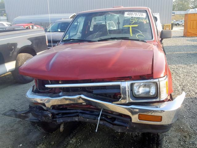 4TARN01P9RZ296421 - 1994 TOYOTA PICKUP 1/2 RED photo 7