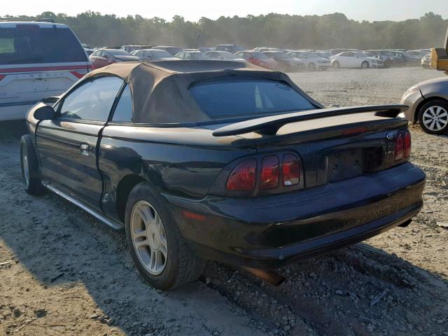 1FAFP45XXWF211687 - 1998 FORD MUSTANG GT BLACK photo 3