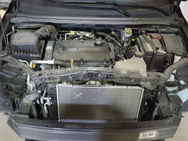 1G1JG6SH3J4104040 - 2018 CHEVROLET SONIC GRAY photo 7