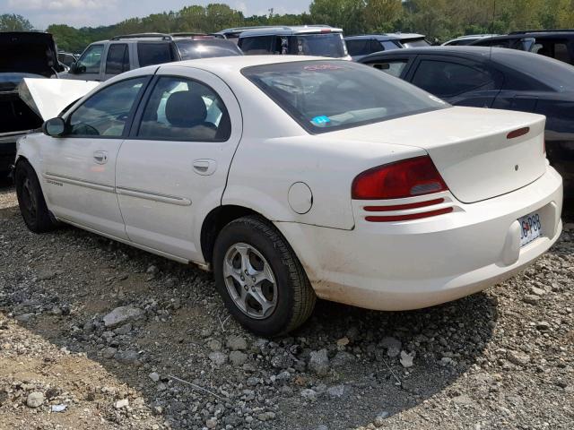 1B3EJ46XX1N683118 - 2001 DODGE STRATUS SE WHITE photo 3