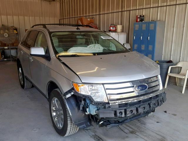 2FMDK3JC5ABB24315 - 2010 FORD EDGE SEL SILVER photo 1