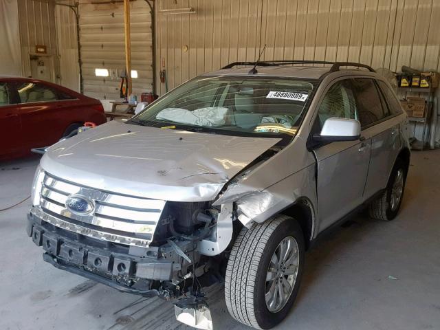 2FMDK3JC5ABB24315 - 2010 FORD EDGE SEL SILVER photo 2