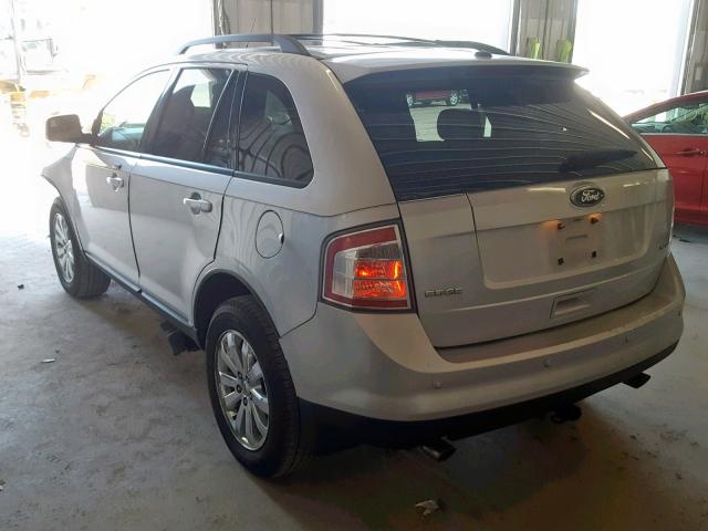 2FMDK3JC5ABB24315 - 2010 FORD EDGE SEL SILVER photo 3