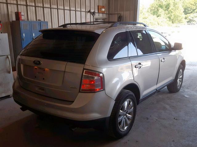 2FMDK3JC5ABB24315 - 2010 FORD EDGE SEL SILVER photo 4