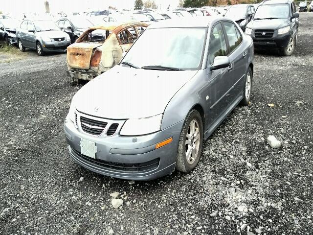 YS3FD49Y771008978 - 2007 SAAB 9-3 2.0T GRAY photo 2