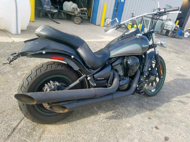 JKAVN2C15HA068186 - 2017 KAWASAKI VN900 C GRAY photo 4